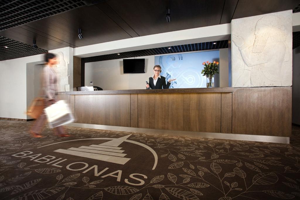 Hotel Babilonas Kaunas Bagian luar foto
