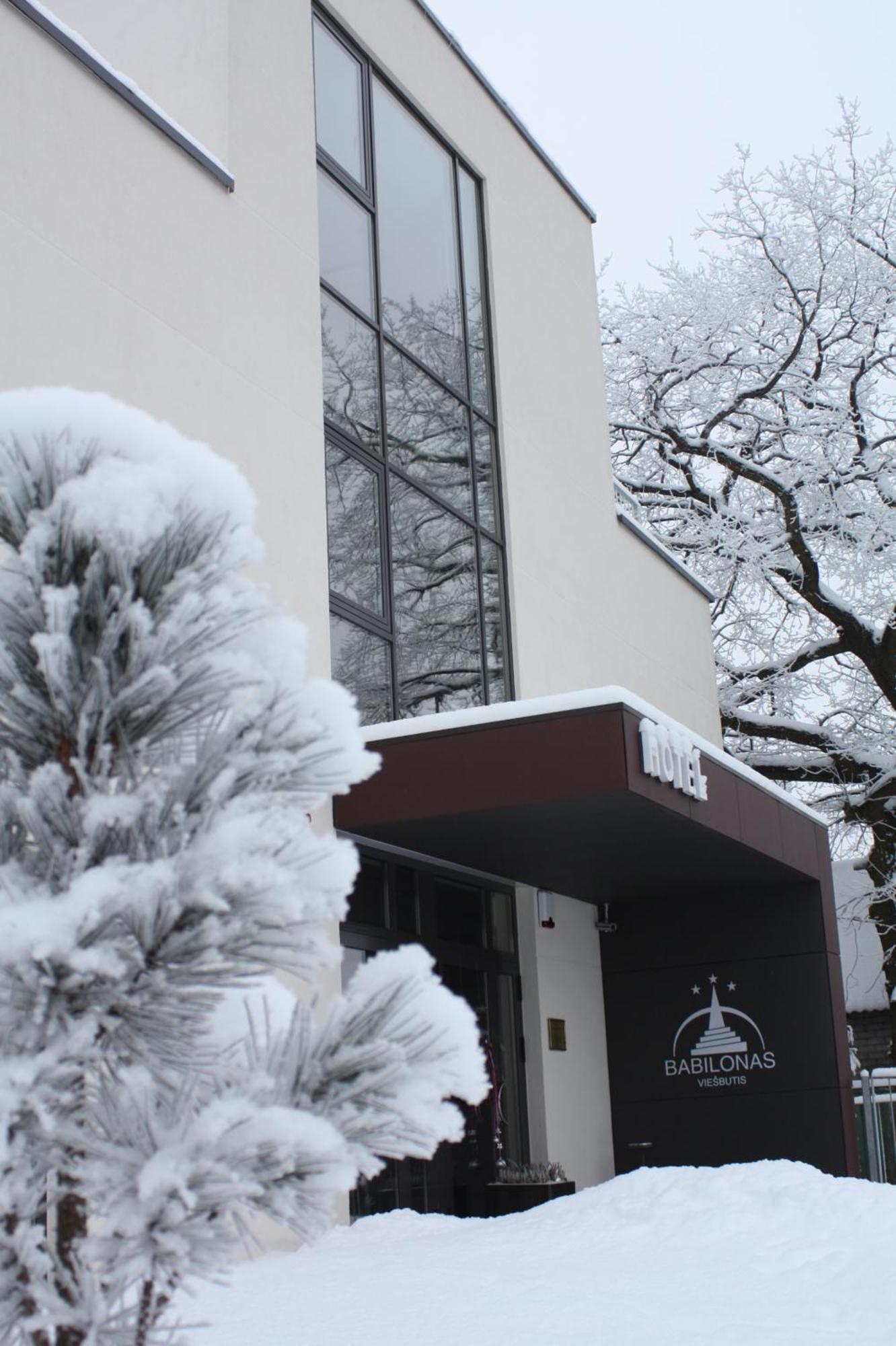 Hotel Babilonas Kaunas Bagian luar foto